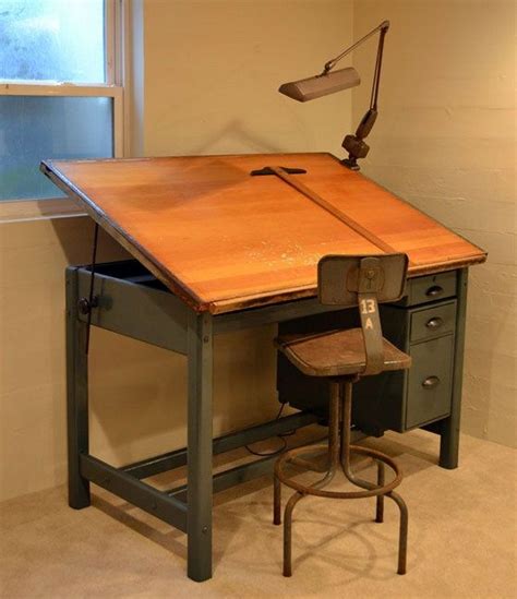 Drafting Tables Antiquevintage Foter