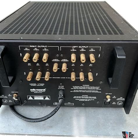 Audio Research Vt Tube Power Amplifier In Perfect Condition Pickup