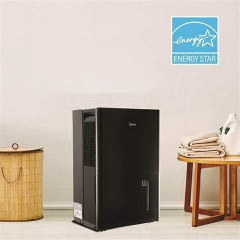 Midea Energystar 50 Pint Smart Dehumidifier With Pump Black Mad50ps1wbl 810040941498 Ebay