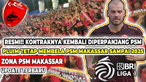 RESMI Kontraknya Kembali Diperpanjang PSM Wiljan Pluim Tunda Dulu