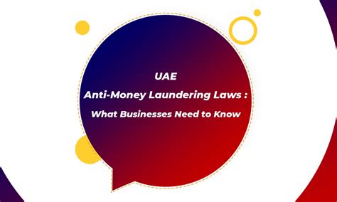 Anti Money Laundering Laws For Uae Businesses Exempt And Non Exempt