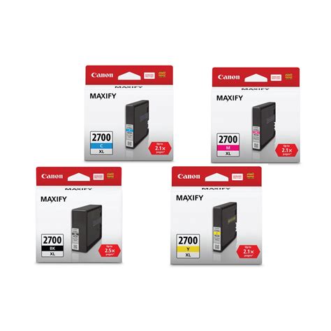 Original Ink Cartridge CANON MAXIFY Series Pro PGI 2700 MB5070 MB5170