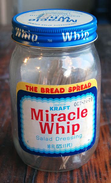 Miracle Whip Ingredients Label - Pensandpieces