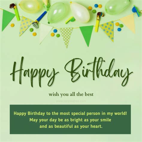 Heart Touching Birthday Wishes For Special Person Very Wishes