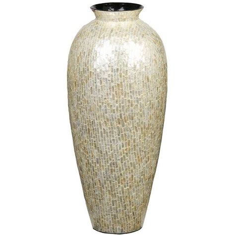 Capiz Shell Vase Seaside Home Decor Capiz Shell Vase