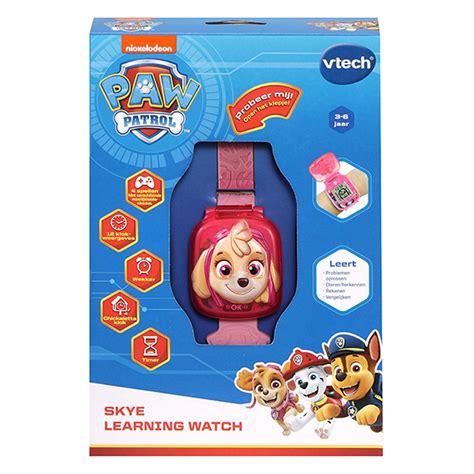 Vtech Paw Patrol Horloge Learning Watch Skye Lobbes Speelgoed