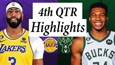 Milwaukee Bucks Vs Los Angeles Lakers Full Highlights 4th QTR Oct 15