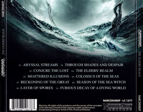 Car Tula Trasera De Kambrium The Elder S Realm Portada