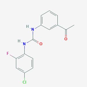 Buy N Acetylphenyl N Chloro Fluorophenyl Urea Benchchem