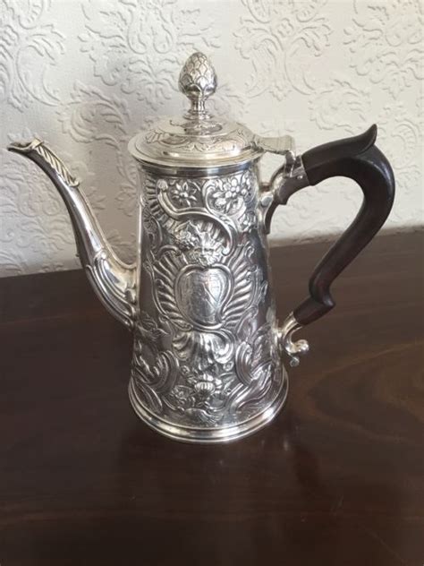 Antique Silver Coffee Pots - The UK's Largest Antiques Website