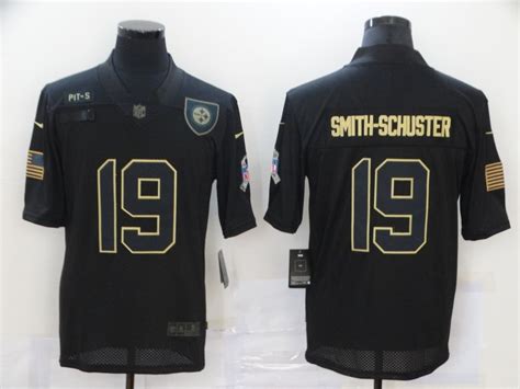 Men S Pittsburgh Steelers Juju Smith Schuster Black Salute To