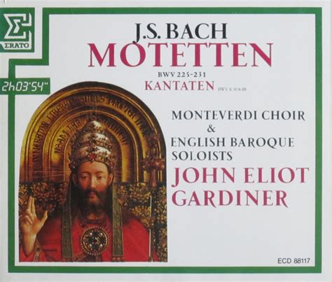 John Eliot Gardiner - Bach Cantatas & Other Vocal Works - Discography ...