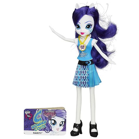 Equestria Girls Rarity Friendship Games Doll, Equestria Girls dolls feature long, colorful hair ...