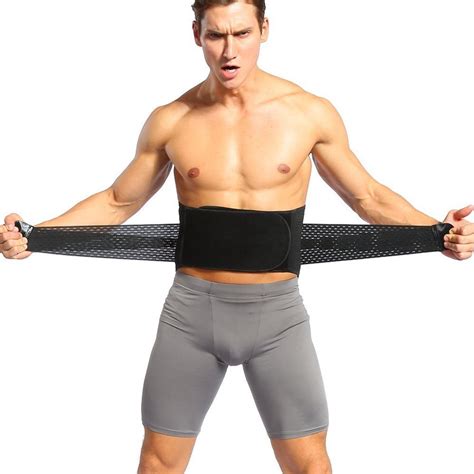 Yosoo Health Gear Yosoo Lower Back Lumbar Support Brace Belt With 4