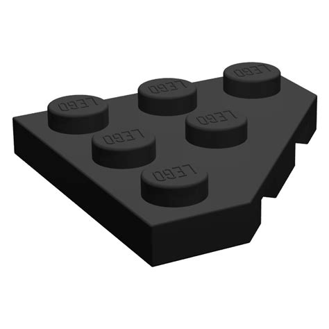 Lego Black Wedge Plate X Corner Brick Owl Lego Marketplace