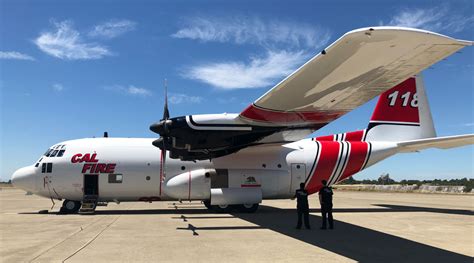 Cal Fire Paints One Of Their Hc 130h Air Tankers Fire Aviation