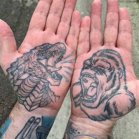 Angry King Kong Tattoo