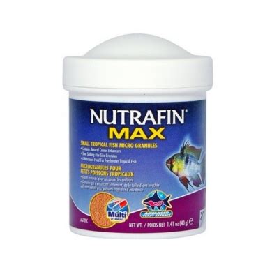 GENERICO Nutrafin Max Tropical Microgránulos 40gr alimento peces