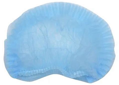 Non Woven Blue Disposable Bouffant Cap Size Inch Quantity Per