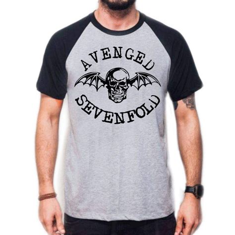 Camisa Masculina Avenged Sevenfold Shopee Brasil