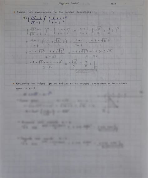 Solution Actividad Integradora Evaluacion Numeros Complejos Algebra