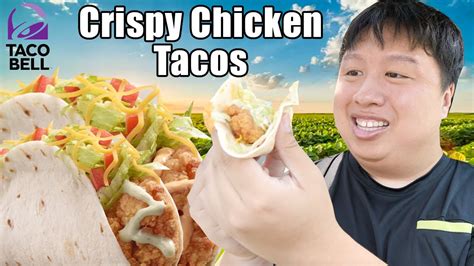 Taco Bell S New Crispy Chicken Tacos Review Is It Worth It Youtube