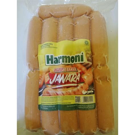 Jual Sosis Sapi Jumbo Harmoni Isi 11 Pcs Shopee Indonesia