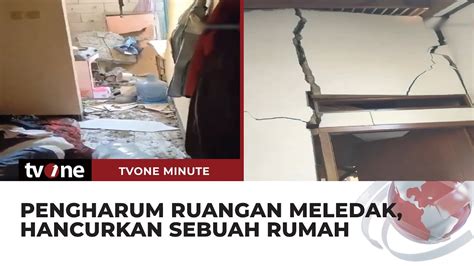 Rumah Kontrakan Di Bogor Porak Poranda Diduga Akibat Pengharum Ruangan