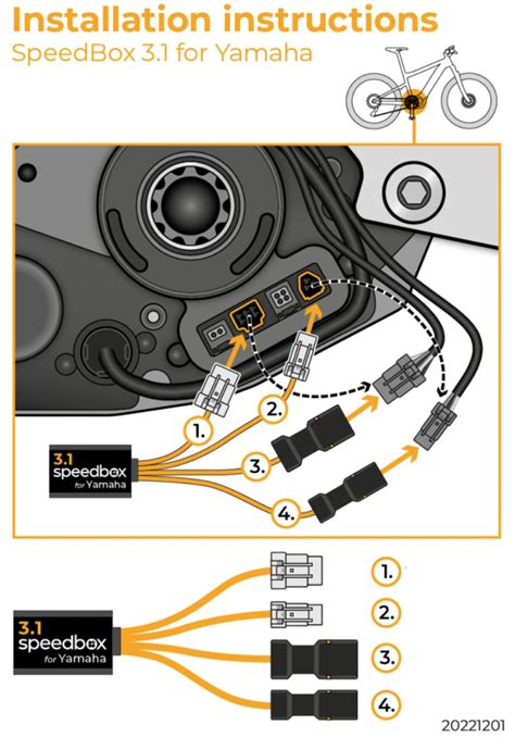 SpeedBox 3 1 B Tuning Modul für Yamaha PW X3 PW S2 E Bike Tuning Shop