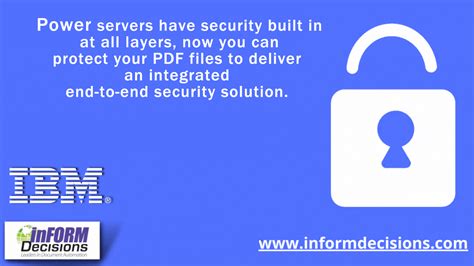 Password Protect Pdf Files And Restrict Access On The Power Ibm I