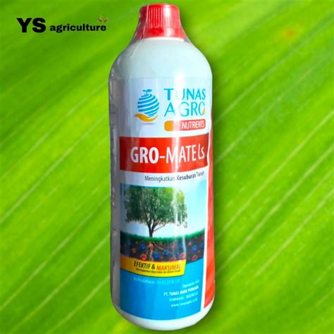 Jual GRO Mate Ls Penyubur Tanah 1 Liter Shopee Indonesia