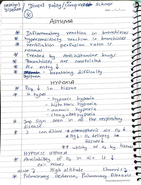 SOLUTION Physiology Of Respiratory Diseases A Detailed Overview