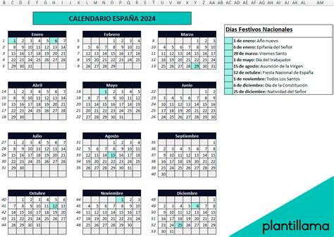 Calendario Laboral En Excel Descargar Gratis Ac