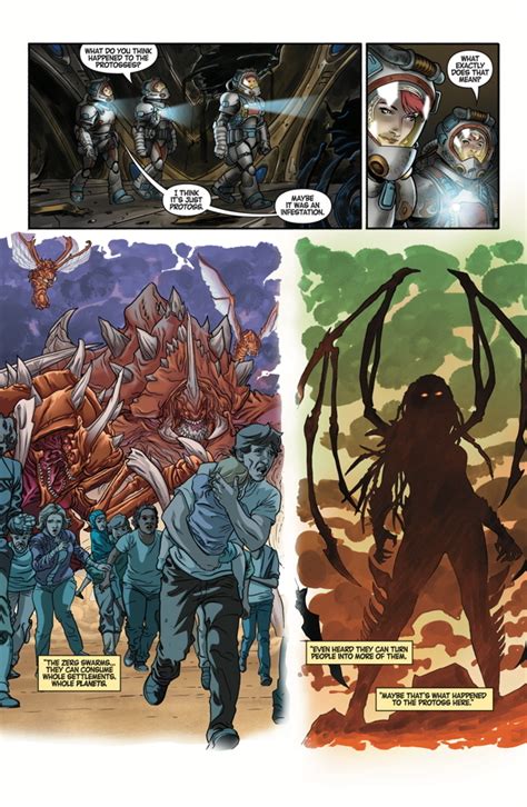 Comic Book Review Starcraft Scavengers 1 Bounding Into Comics