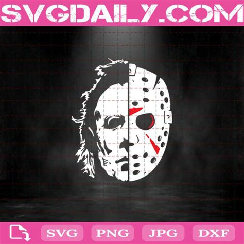 Jason Voorhees Friday The 13th Svg Png Dxf Eps Cutting File For Cricut