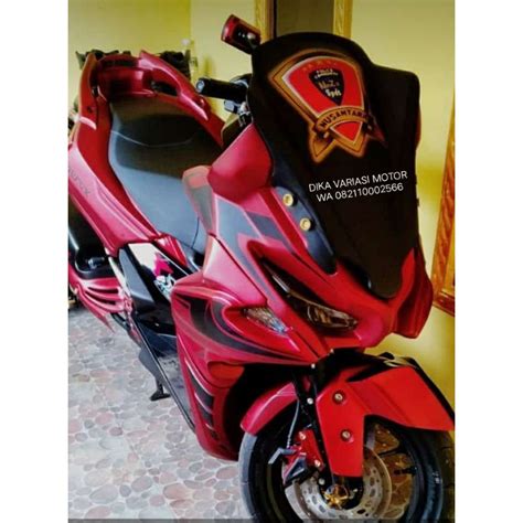 Jual Bodykit Predator Yamaha Aerox Shopee Indonesia