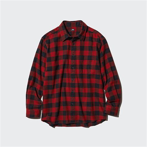 Flannel Shirt Uniqlo Masterpiece 2024 Fall Winter Uniqlo Ph