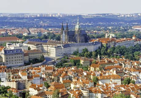 Prague Castle Prazsky Hrad St Vituss Editorial Stock Photo Stock