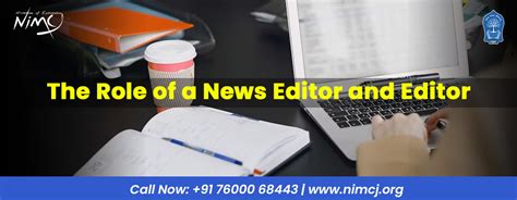 The Role of a News Editor and Editor