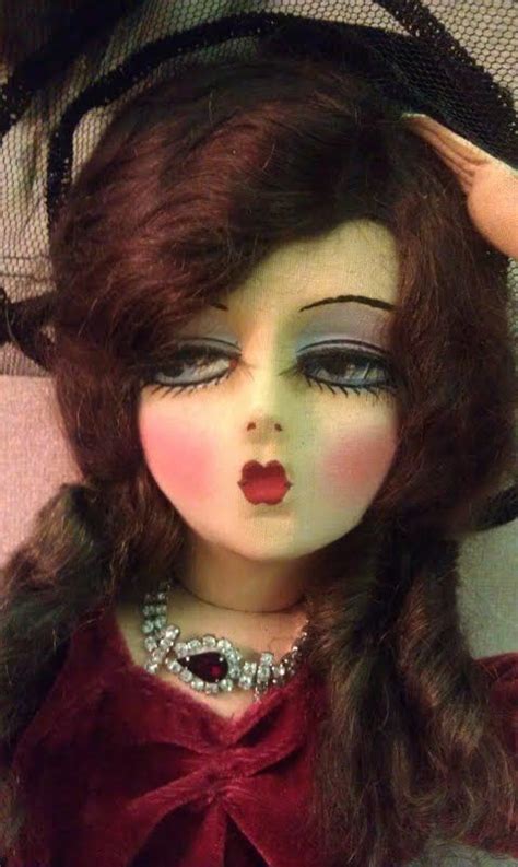 Boudoir Doll Antique 1930 S Stunning Has Jointed Head Excellent For Posing Boudoir Dolls