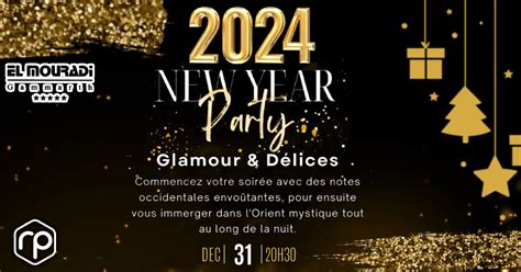 Soirée Réveillon 2024 à El Mouradi Gammarth