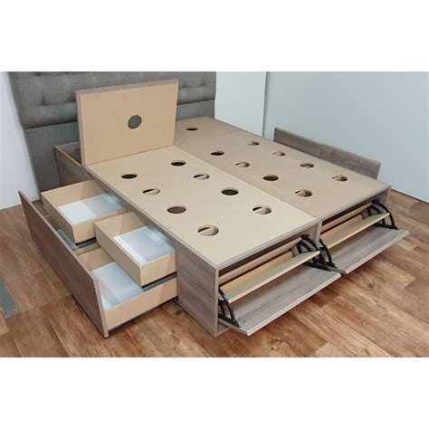 Sommier Base Con Cajones Viena Premium 140x190cm