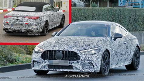 2025 Mercedes Amg Cle Spotted In Mild 53 And Wild 63 Guises Coupe And Convertible Carscoops