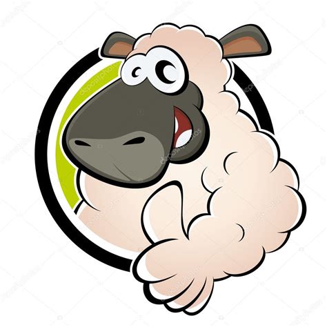 Funny cartoon sheep — Stock Vector © shockfactor.de #11897643