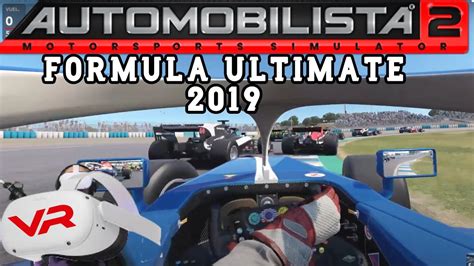 Probando Formula Ultimate 2019 Con Oculus Quest 2 Automobilista 2 Rv