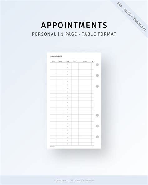 The Appointment Form Is Shown On Top Of A White Background With Text That Reads Appointments