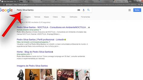 Google Como É O Seu Nome - Se pesquisar o seu nome no Google, que resultados obtém?