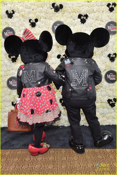 Lucy Hale Hangs With Minnie Mouse At Her Rock The Dots Party Photo