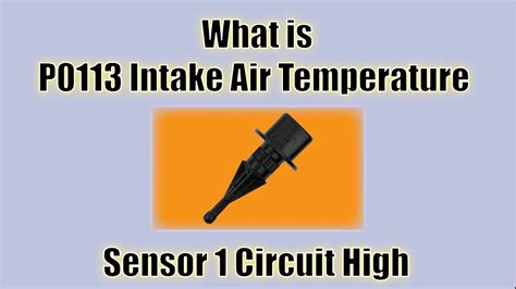 P Intake Air Temperature Sensor Circuit High Easy Car