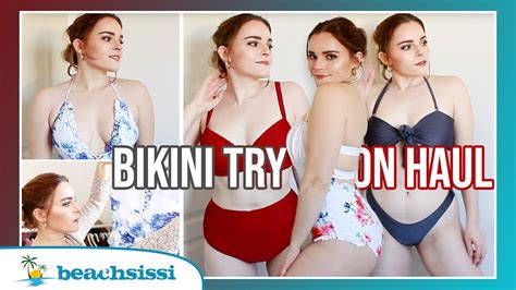 BEACHSISSI BIKINI TRY ON HAUL YouTube